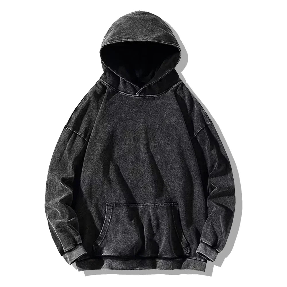 Vintage Washed Y2K Hoodie